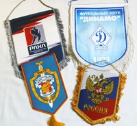 Вымпелы, флаги, автошарфы